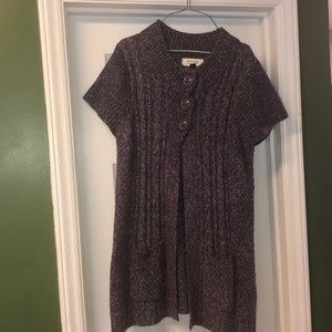 Ladies Large Purple Layering Sweater